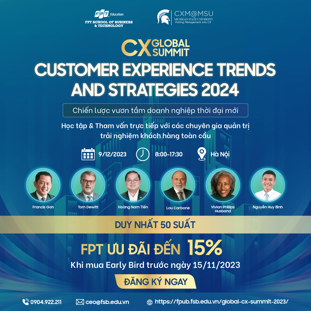 Chương trình nổi bật Global CX Summit