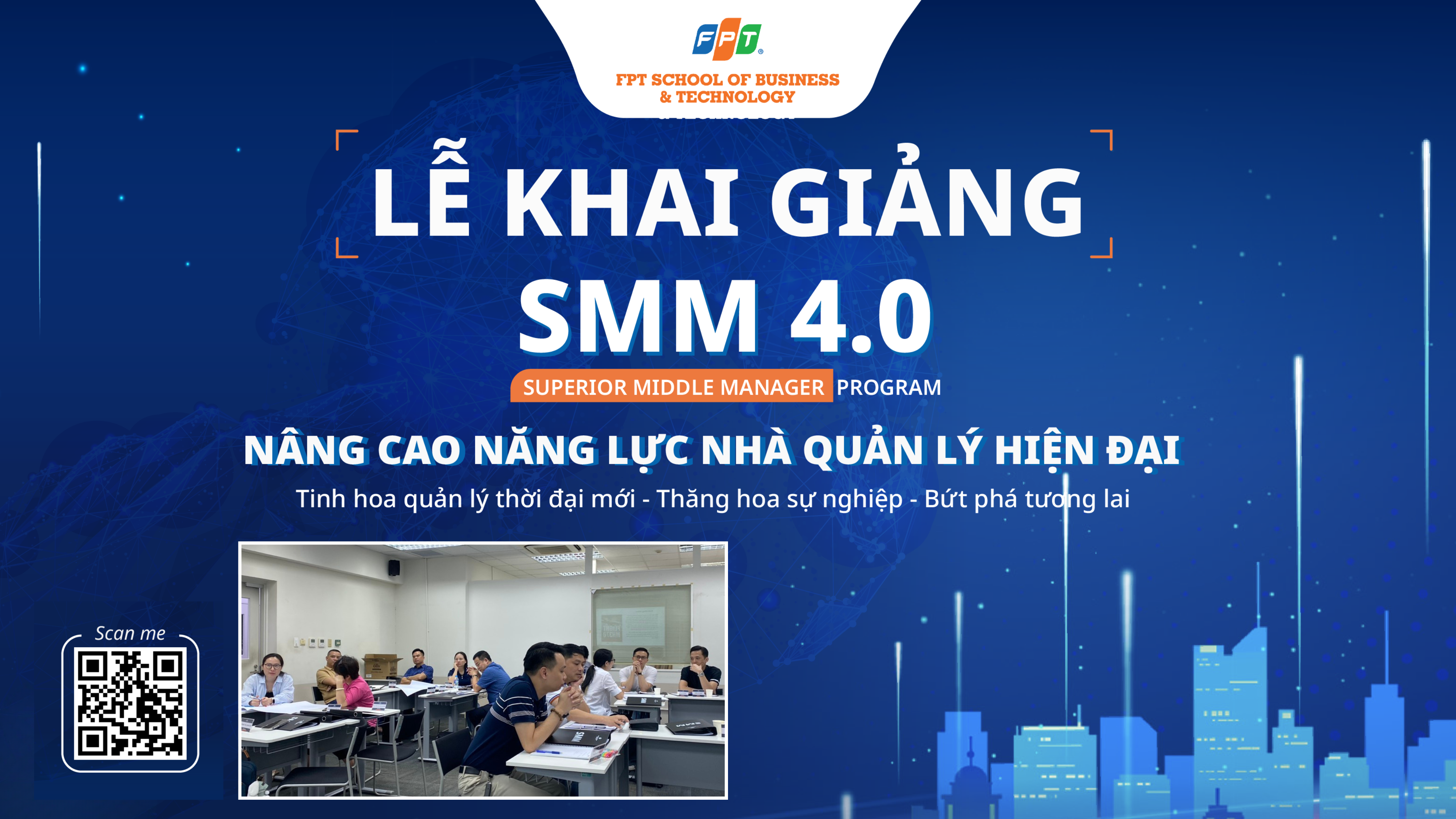 Khai giảng khóa học SMM – Nâng cao năng lực nhà quản lý hiện đại