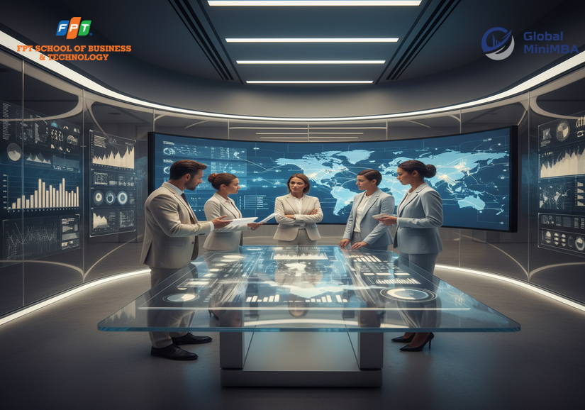 Dashboard phân tích dữ liệu AI trong HR thông minh