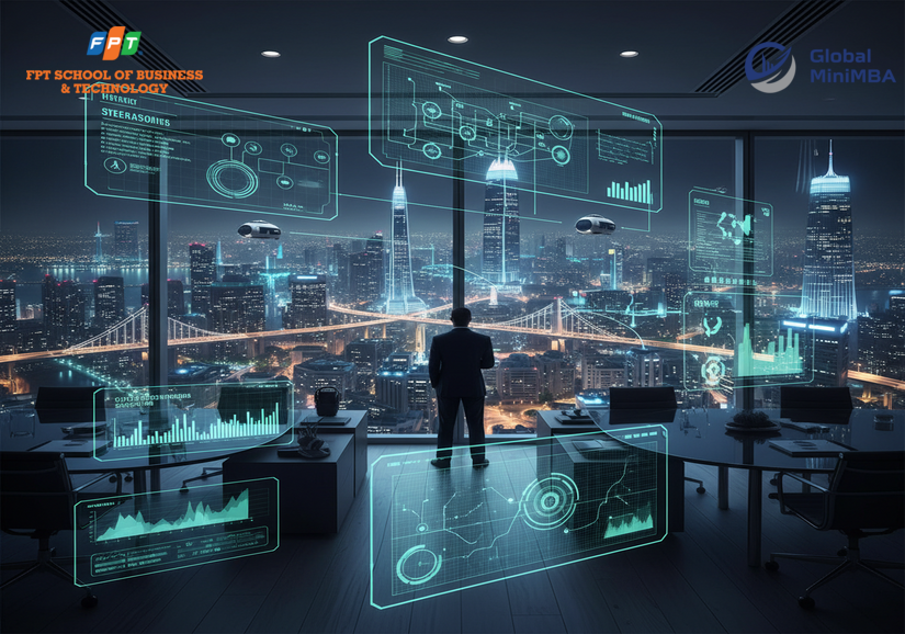 Lãnh đạo họp bàn chiến lược AI cho tổ chức