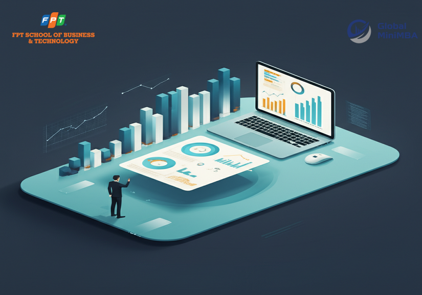 CEO đưa ra quyết định dựa trên dữ liệu, định hướng chiến lược tương lai.