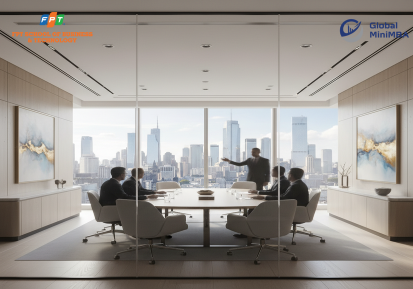 Văn phòng hiện đại với hệ thống quản lý hành chính thông minh