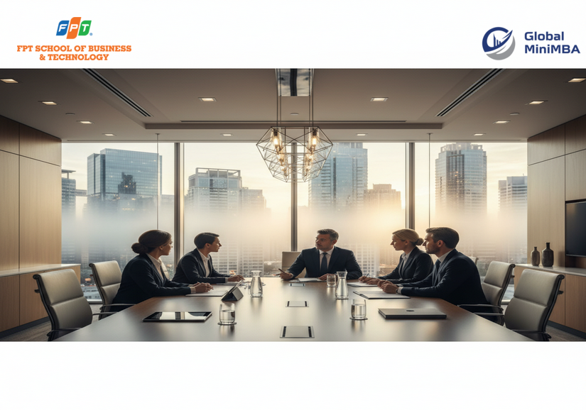 Lãnh đạo doanh nghiệp học Mini MBA tại FPT