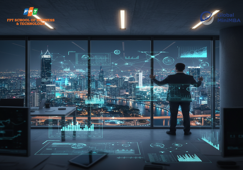 Đội ngũ tư vấn chiến lược marketing họp với khách hàng