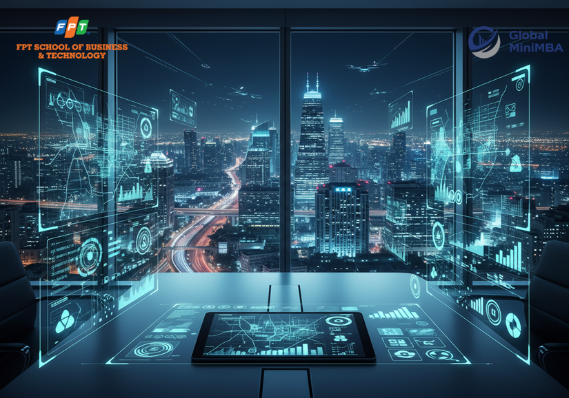 Dashboard theo dõi các chỉ số tài chính quan trọng