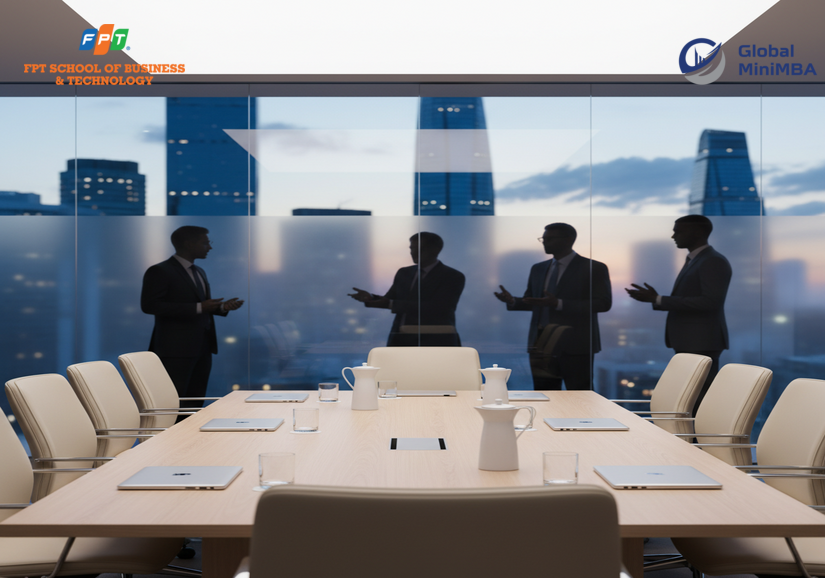 Sơ đồ cấu trúc bài thuyết trình chiến lược marketing