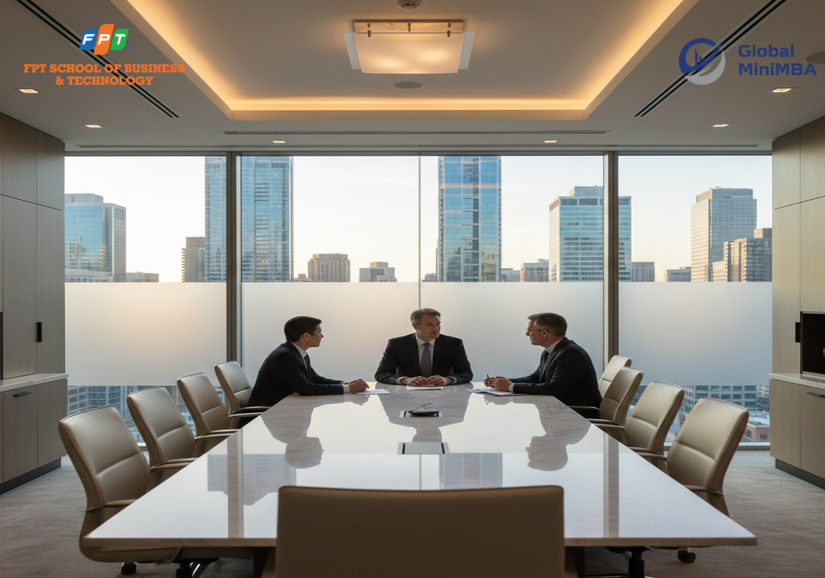 Minh họa quy trình bán hàng chuyên nghiệp trong doanh nghiệp