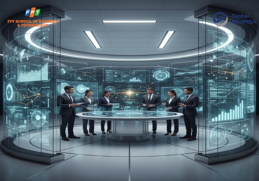 Biểu đồ phân tích mục tiêu tài chính doanh nghiệp