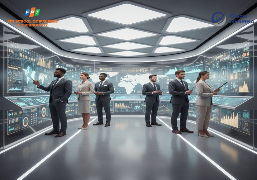 Đội ngũ sales B2B họp bàn chiến lược