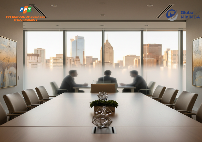 Sơ đồ quy trình kết chuyển chi phí quản lý doanh nghiệp