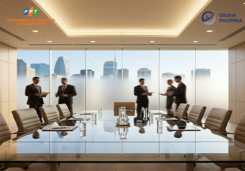 Nhân viên kiểm tra quy trình quản lý kho hàng