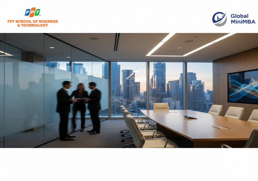 Giao diện ứng dụng quản lý doanh nghiệp hiện đại