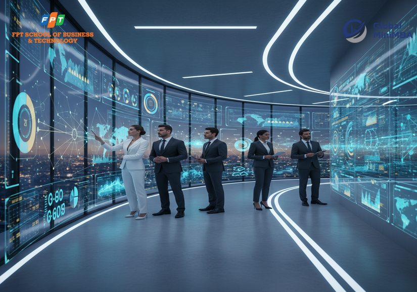 Ban lãnh đạo công ty họp chiến lược