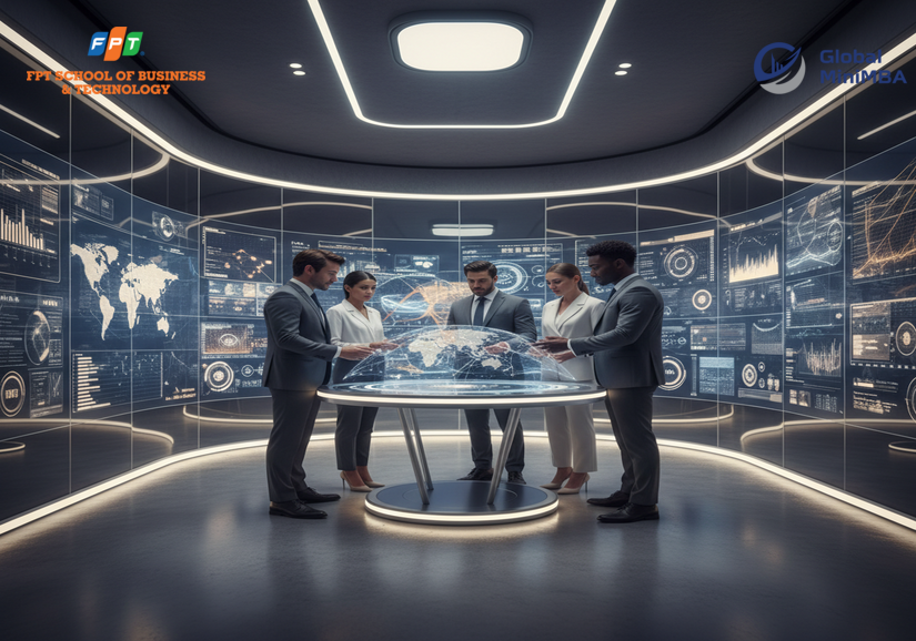 Dashboard phân tích dữ liệu trong hệ thống thông tin quản lý