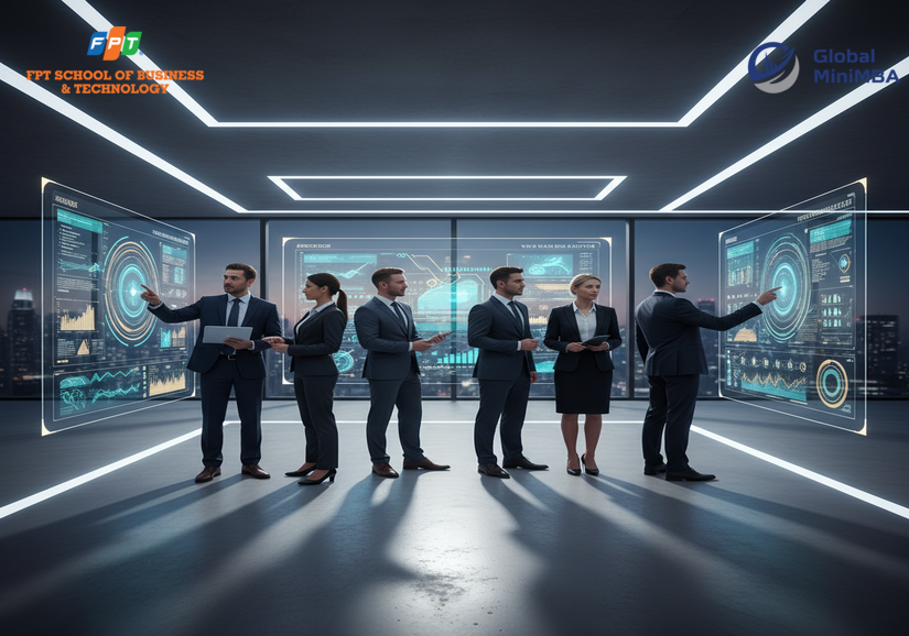 Biểu đồ phân tích chi phí quản lý doanh nghiệp theo khoản mục