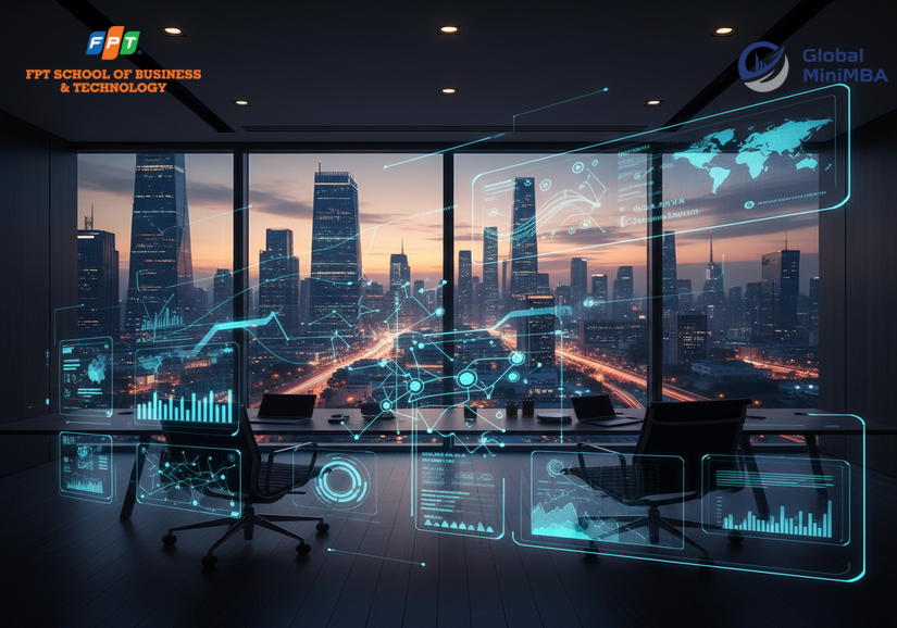 Minh họa bút toán kết chuyển chi phí quản lý