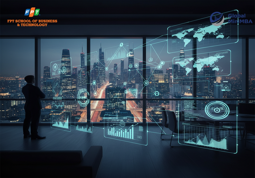 Nhân viên thu thập dữ liệu từ nhiều nguồn khác nhau