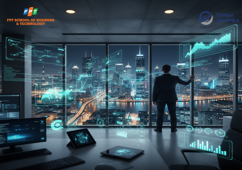 Lãnh đạo doanh nghiệp trong buổi đào tạo kỹ năng quản lý