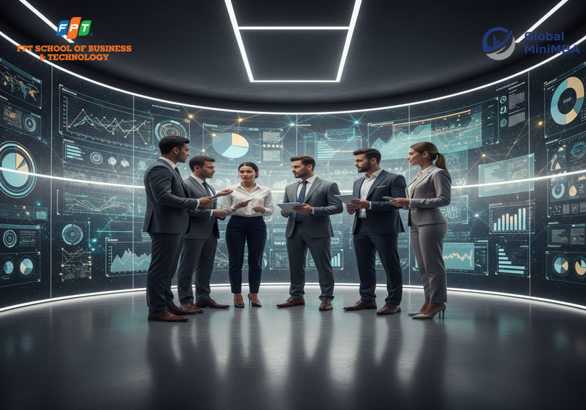 Đội ngũ giao tiếp đa chiều, trao đổi ý kiến cởi mở.